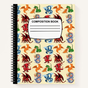 Carnet de composition spirale des dragons