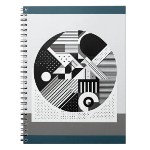 Carnet de conception circulaire monochrome