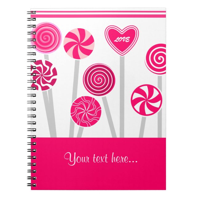 Carnet de conception des Lollipops du coeur (Devant)