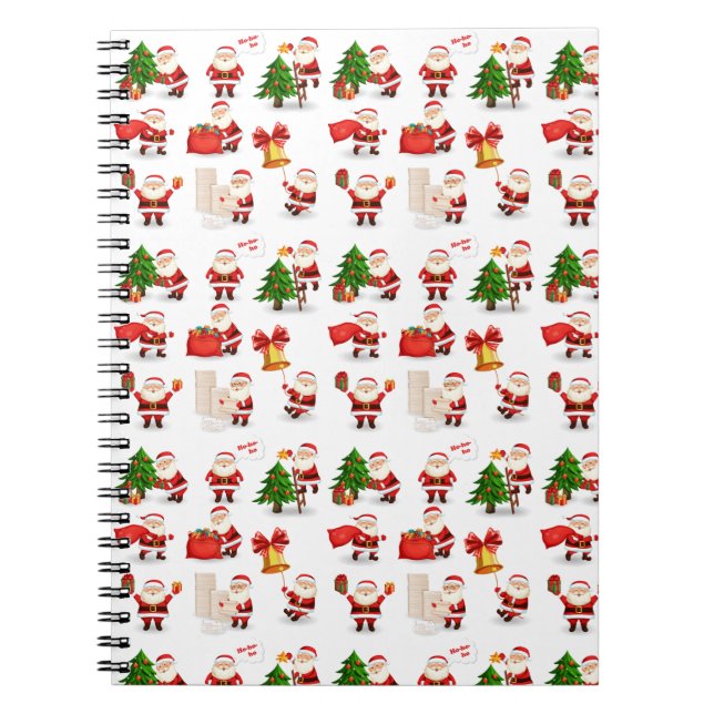 Carnet de conception Noël, hiver et Nouvel An (Devant)