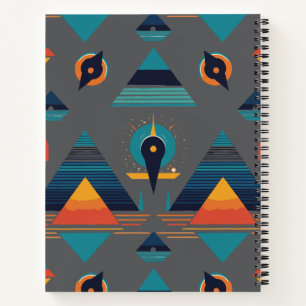 Carnet de conception spirale créative