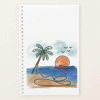 carnet de coucher de soleil