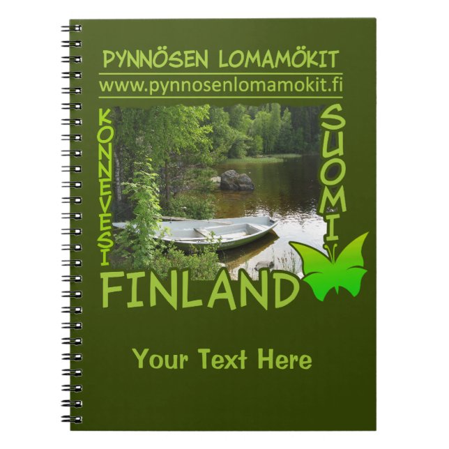Carnet de coutume de Pynnösen Lomamökit (Devant)