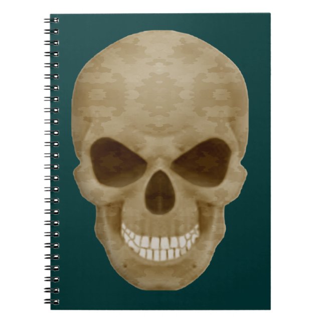 Carnet de crâne camouflage (Devant)