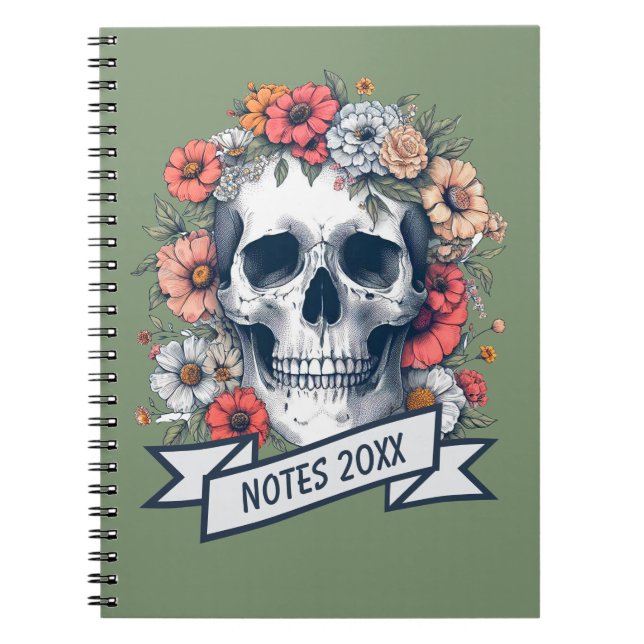 Carnet de crâne drôle (Devant)