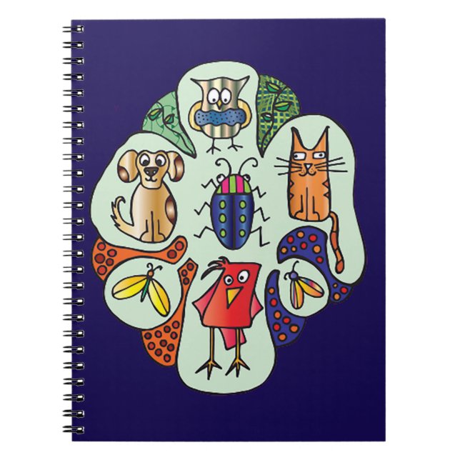 Carnet de créatures de nature (Devant)