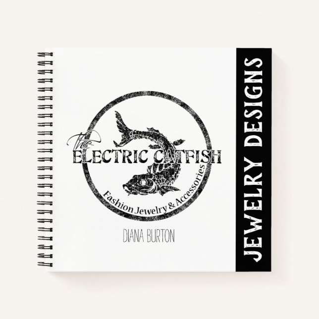 Carnet de croquis Bijoux (Devant)