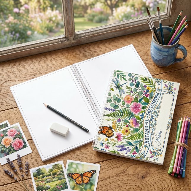 Carnet de croquis botanique (Créateur téléchargé)