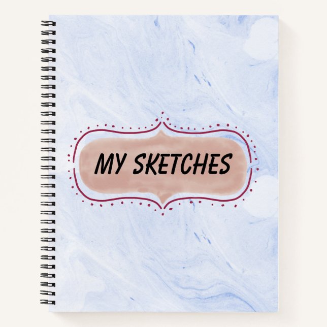 Carnet de croquis d'art (Devant)