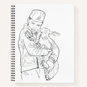Carnet de croquis de designer
