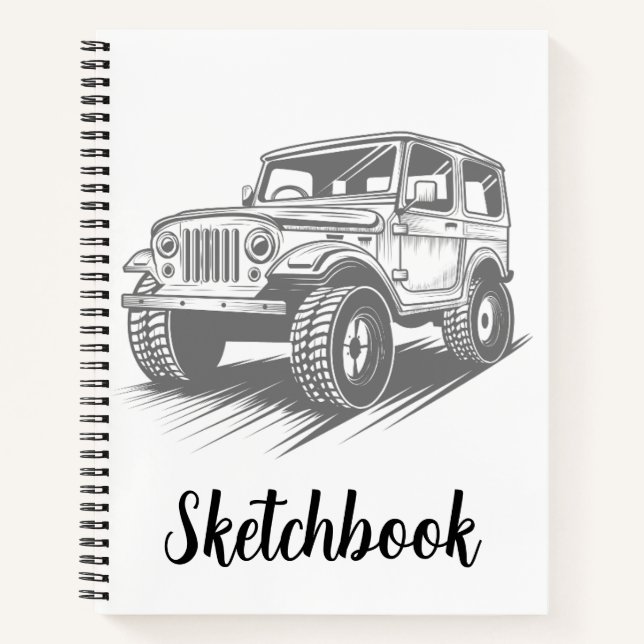 Carnet de croquis minimaliste (Devant)