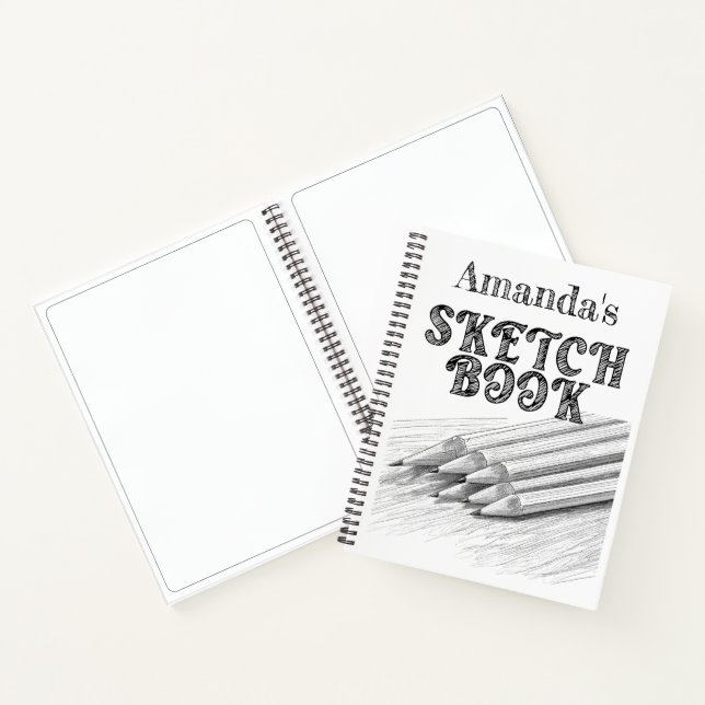 carnet de croquis personnalisé (Intérieur)