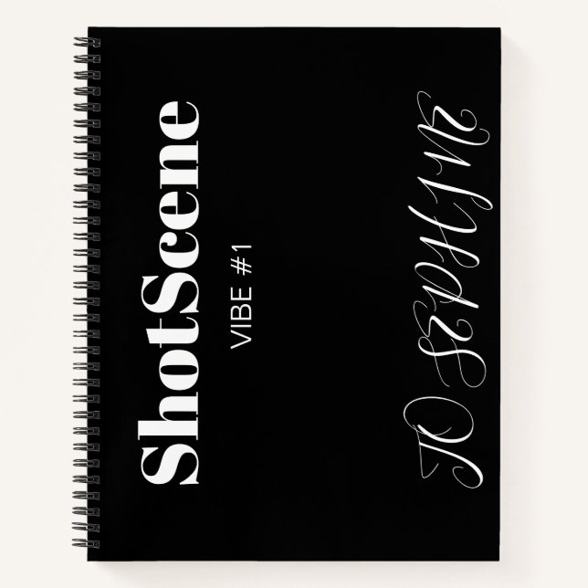 Carnet de croquis personnalisé (Devant)