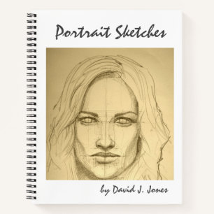 Carnet de croquis - Portraits esquissés