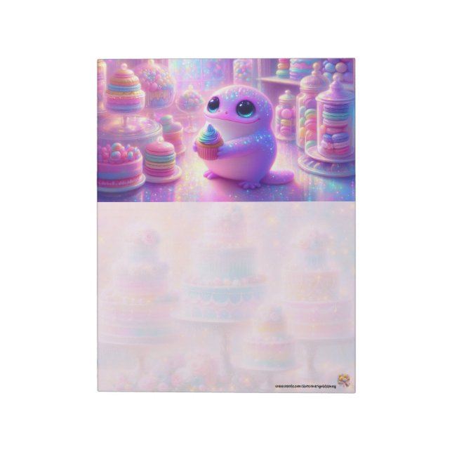 Carnet de cupcakes Salamandre (Tourné)