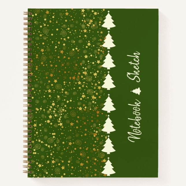 Carnet de décoration de Noël motif (Devant)