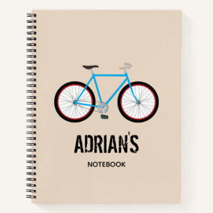 Carnet de design de vélo bicyclette