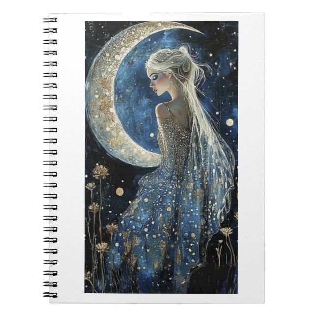 carnet de design Lune et Dame (Devant)