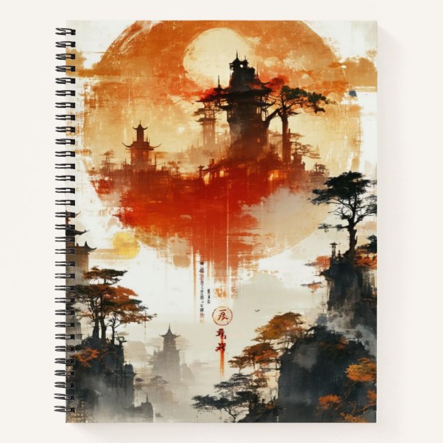carnet de design personnalisé aquarelle (Devant)
