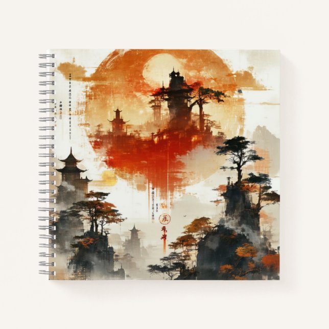 carnet de design personnalisé aquarelle (Devant)