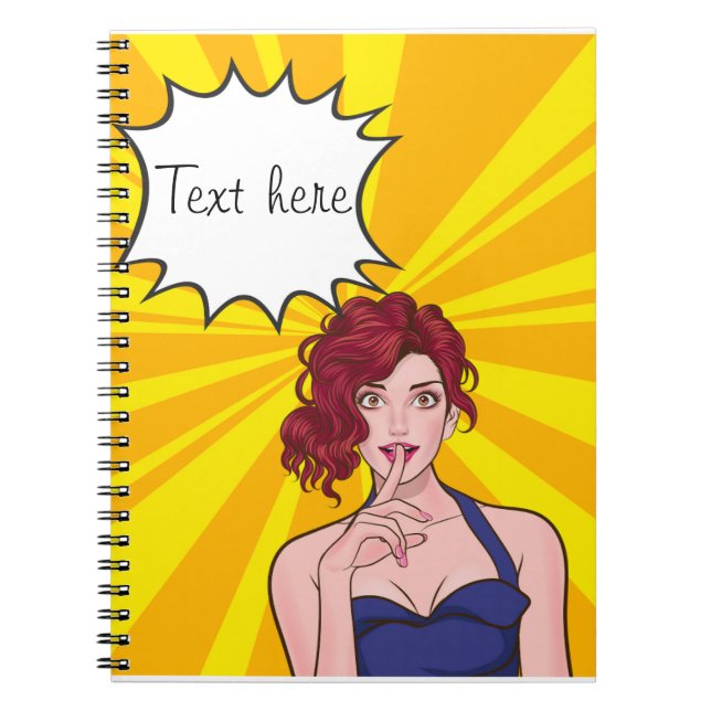 carnet de dessin animé anime personnalisé (Devant)