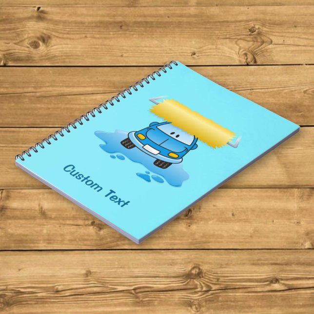 Carnet de dessin animé de lavage de voiture (Créateur téléchargé)