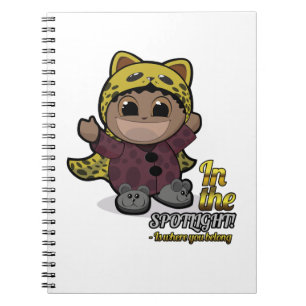 Carnet de dessin animé de manga mou