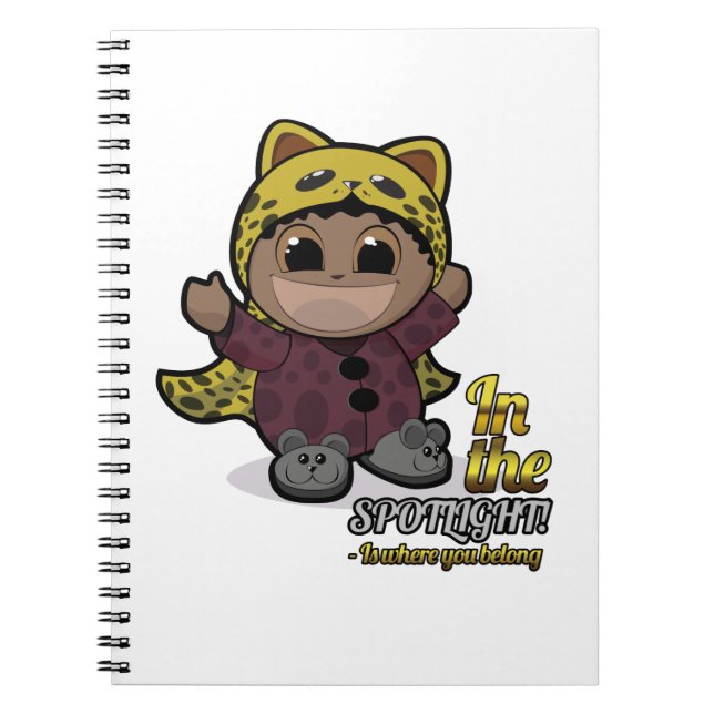 Carnet de dessin animé de manga mou (Devant)