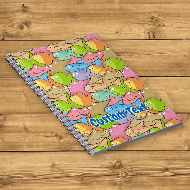 Carnet de dessin animé de poissons (Créateur téléchargé)