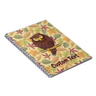 Carnet de dessin de hibou