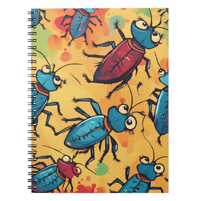 Carnet de dessins animés de bestioles – Illustrati (Devant)