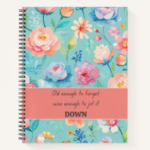 Carnet de devis amusant et Journal floral mignon