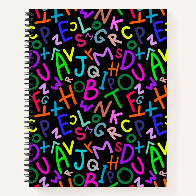 Carnet de divertissement Alphabet (Devant)