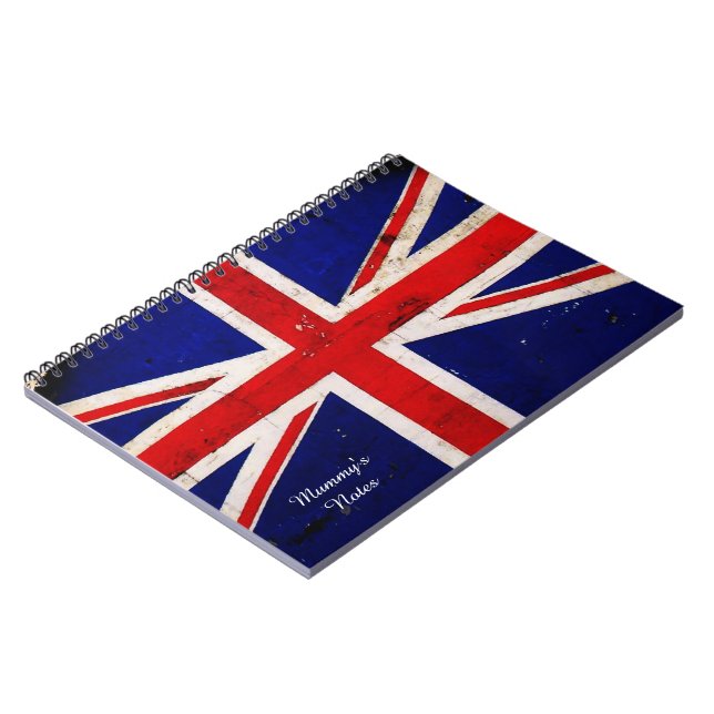 Carnet de drapeau de l'Union personnalisée (Côté gauche)