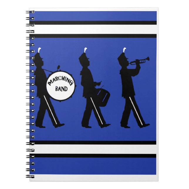 Carnet de fanfare, Copyright Karen J Williams (Devant)