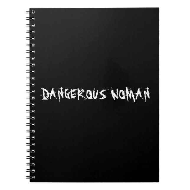 Carnet "de FEMME DANGEREUSE" (Devant)