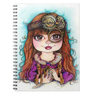 Carnet de fille de Steampunk