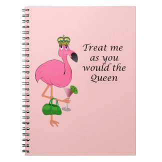 Carnet de Flamant rose de la Reine
