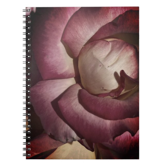Carnet de fleurs d'humeur violette (Devant)