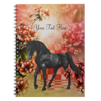 Carnet de fleurs d'Imaginaire de Cheval Noir