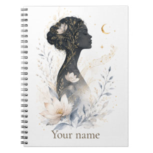 Carnet de Fleurs Personnalisé Bloom Céleste