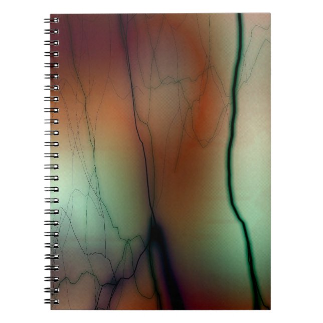 carnet de foudre abstrait (Devant)