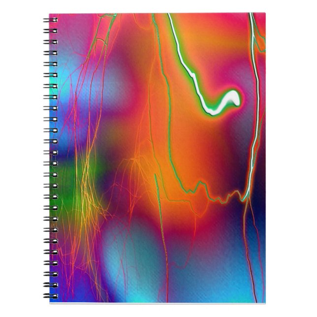 Carnet de foudre arc-en-ciel (Devant)