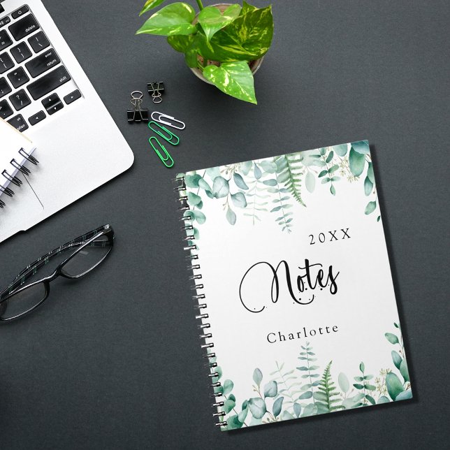 Carnet de fougères des bois d'Eucalyptus (Créateur téléchargé)