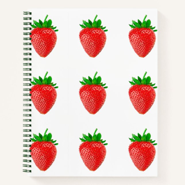 Carnet de fraises (Devant)