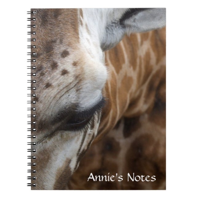 Carnet de girafe (Devant)