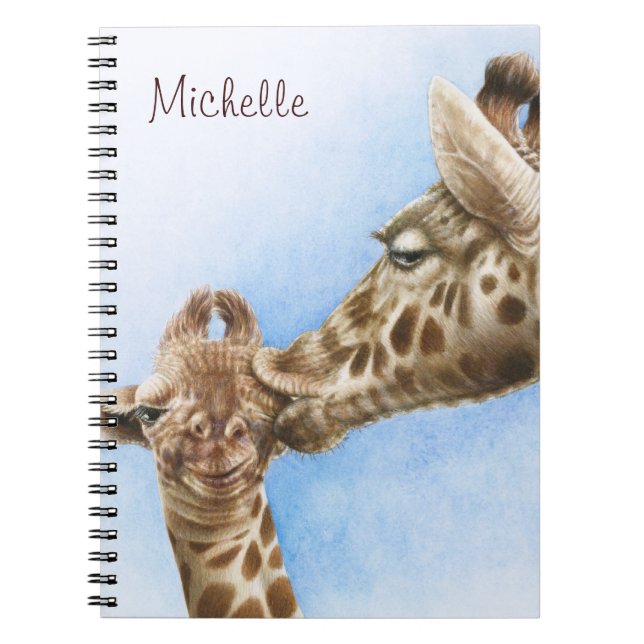 Carnet de girafe et de veau (Devant)