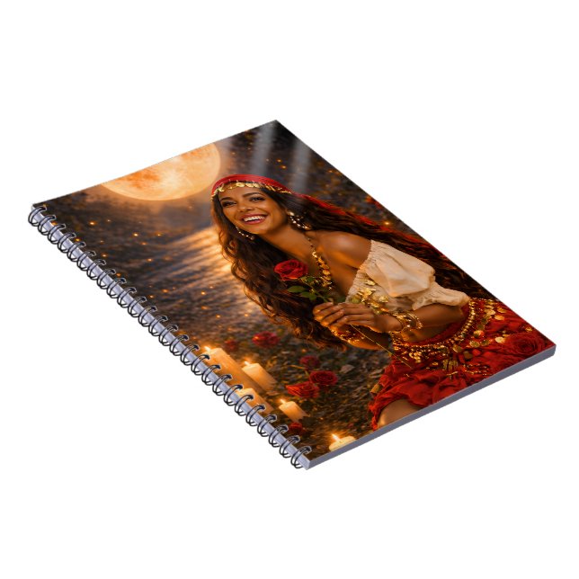 carnet de gitane rouge (Côté Droit)