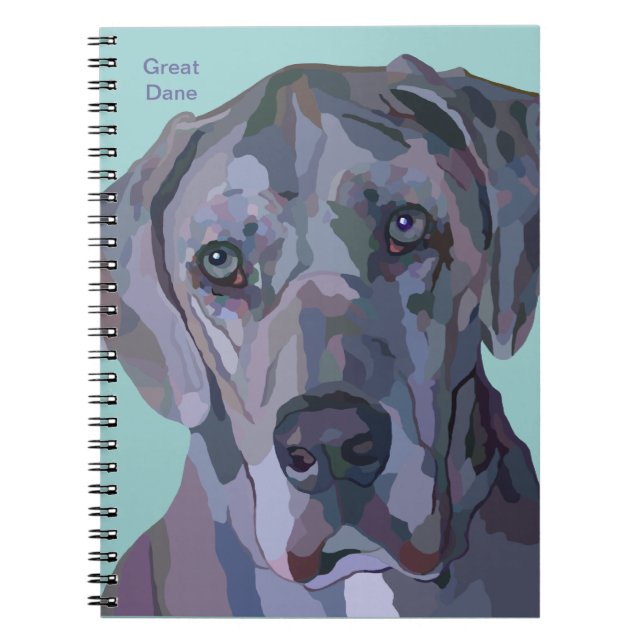 Carnet de great dane (Devant)