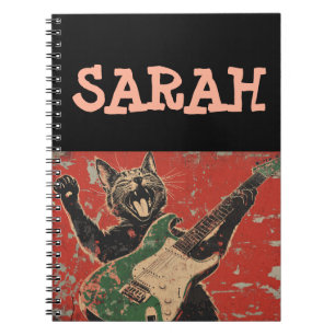 Carnet de guitare chat CUSTOM